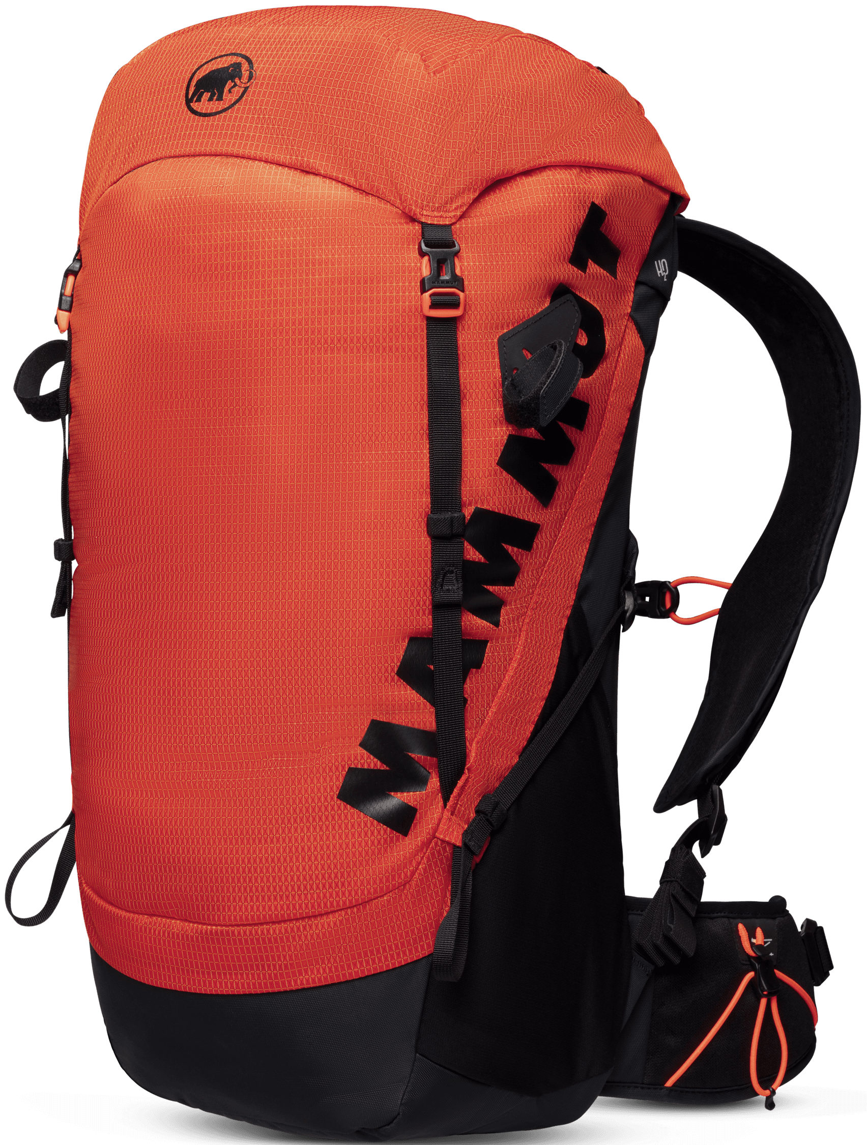 Mammut Ducan 24 retkeilyreppu, punainen/musta