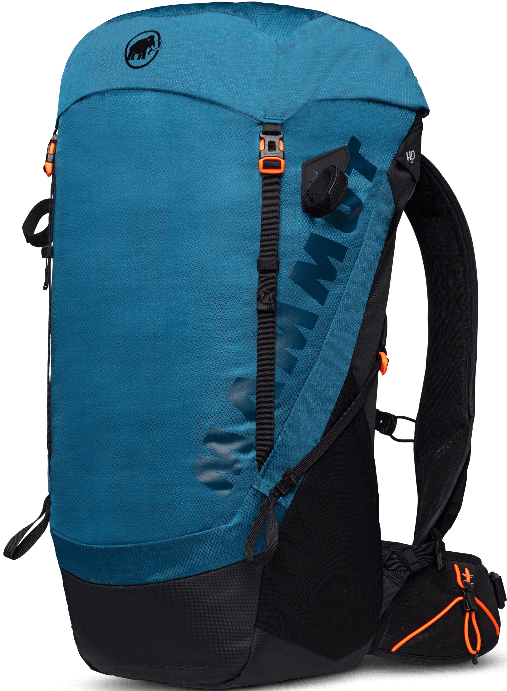 Mammut Ducan 24 retkeilyreppu, petrooli/musta