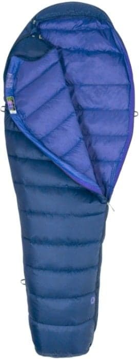 Marmot Micron 15 untuvamakuupussi, violetti/sininen