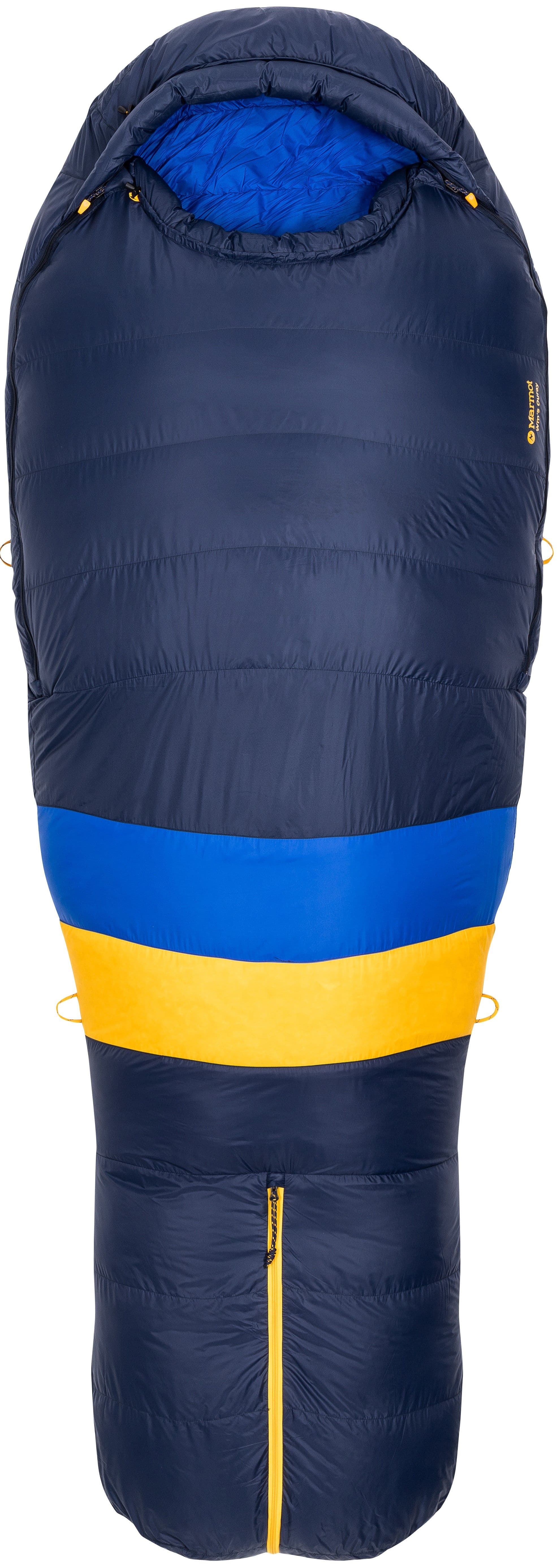 Marmot Ouray Long -naisten untuvamakuupussi, Arctic Navy/Dark Azure
