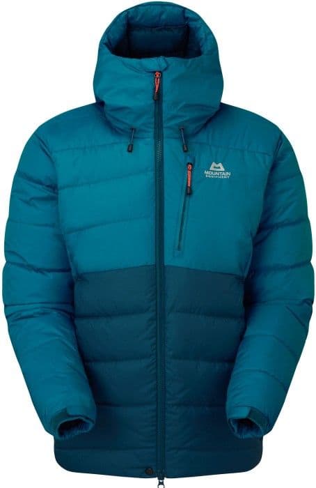 Mountain Equipment Trango naisten untuvatakki, vaaleansininen/merensininen