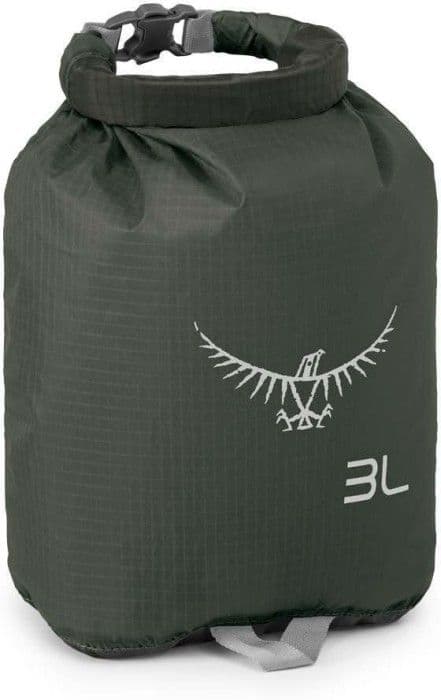 Osprey Ultralight -kuivapussi, harmaa 3 l