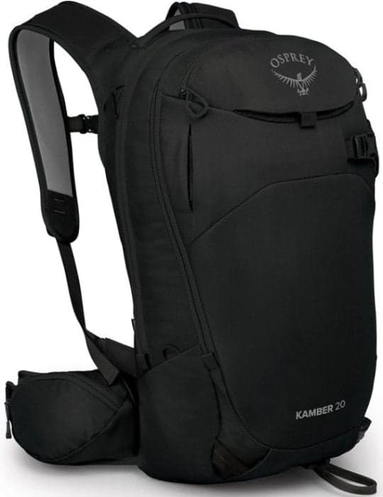 Osprey Kamber 20 laskettelureppu, musta