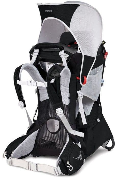 Osprey Poco Plus lapsenkantorinkka, musta