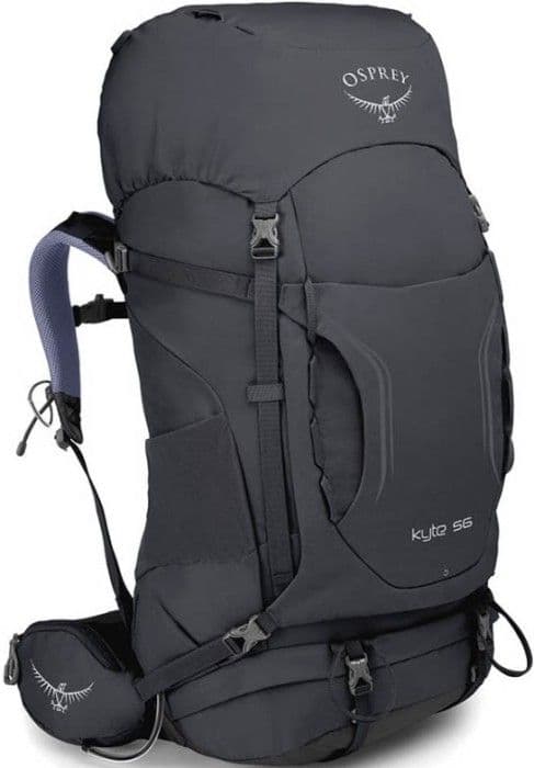 Osprey Kyte 56 naisten rinkka, tummanharmaa