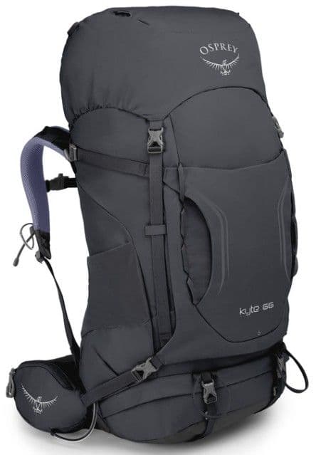 Osprey Kyte 66 -naisten reppu, harmaa