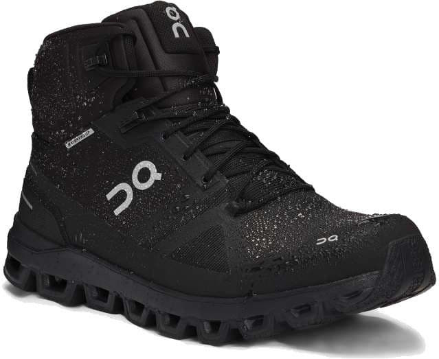 On Running On Cloudrock Waterproof -maastojuoksukenkä,musta