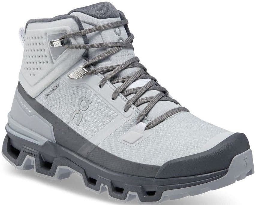 On Running Cloudrock 2 Waterproof naisten ulkoilukenkä, vaaleanharmaa