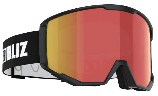 Bliz Spark Black with Brown & Red