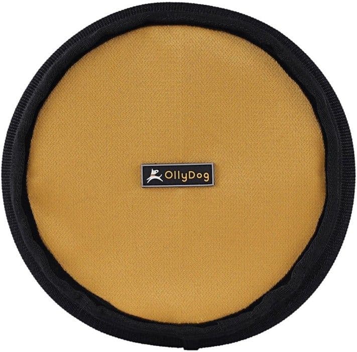OllyDog Flyer Disc frisbee, keltainen