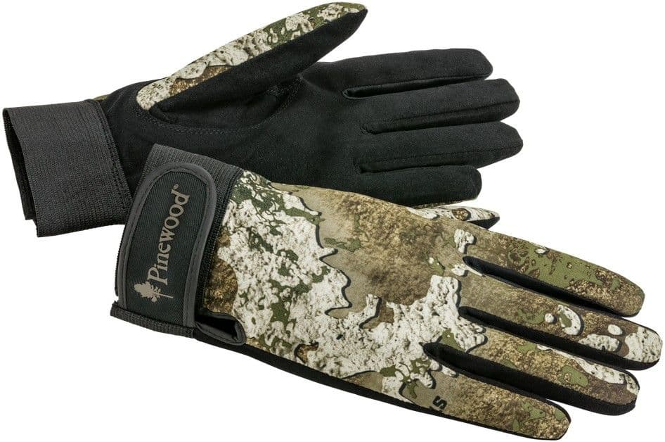 Pinewood Thüringen -metsästyshanskat, camo/musta