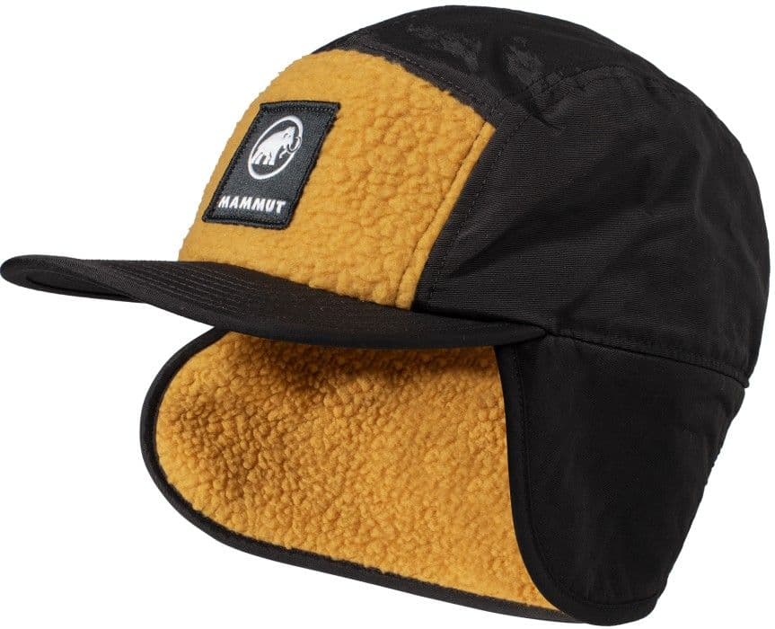 Mammut Fleece Cap fleece-lippalakki, musta/oranssi