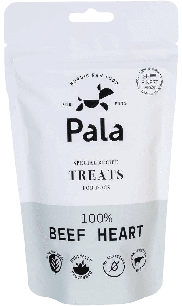 Pala Treats 100% Beef Heart 100g