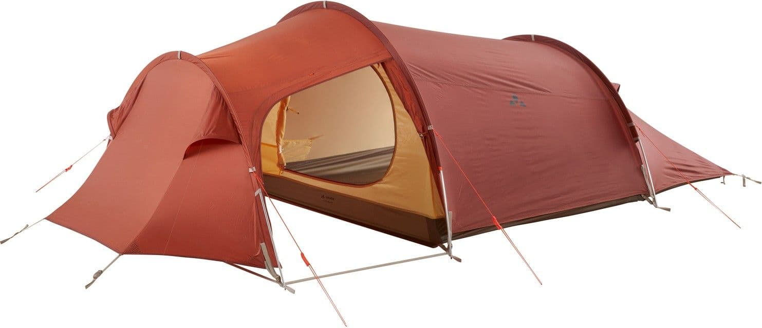 Vaude Arco XT 3P -tunneliteltta 3 henkilölle (3,8kg), punainen