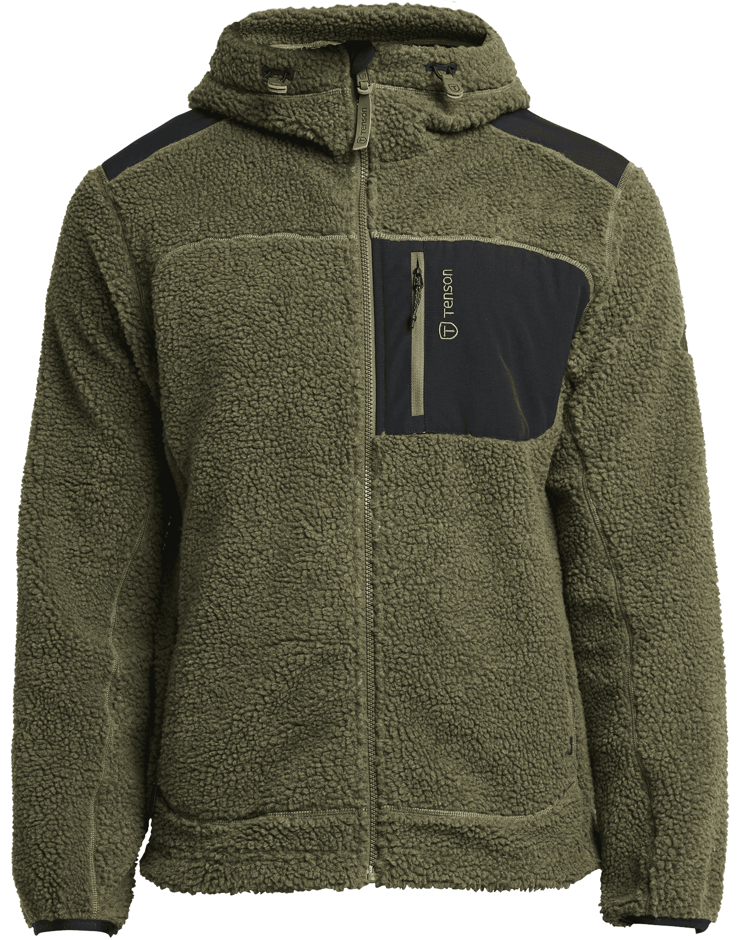 Tenson Himalaya Teddy Fleece Hood fleecetakki, Grape leaf