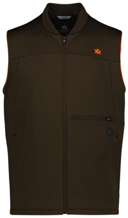 Alaska 1795 Heat System Hunter Vest Brown